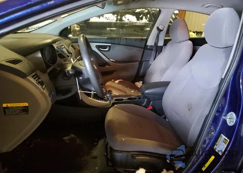 2014 Hyundai Elantra Se z USA, uszkodzony, nr VIN 5NPDH4AE0EH540924